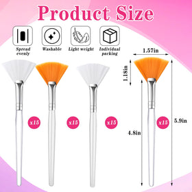 Elesunory plastic and acrylic handle with a non-slip grip for comfortable use.