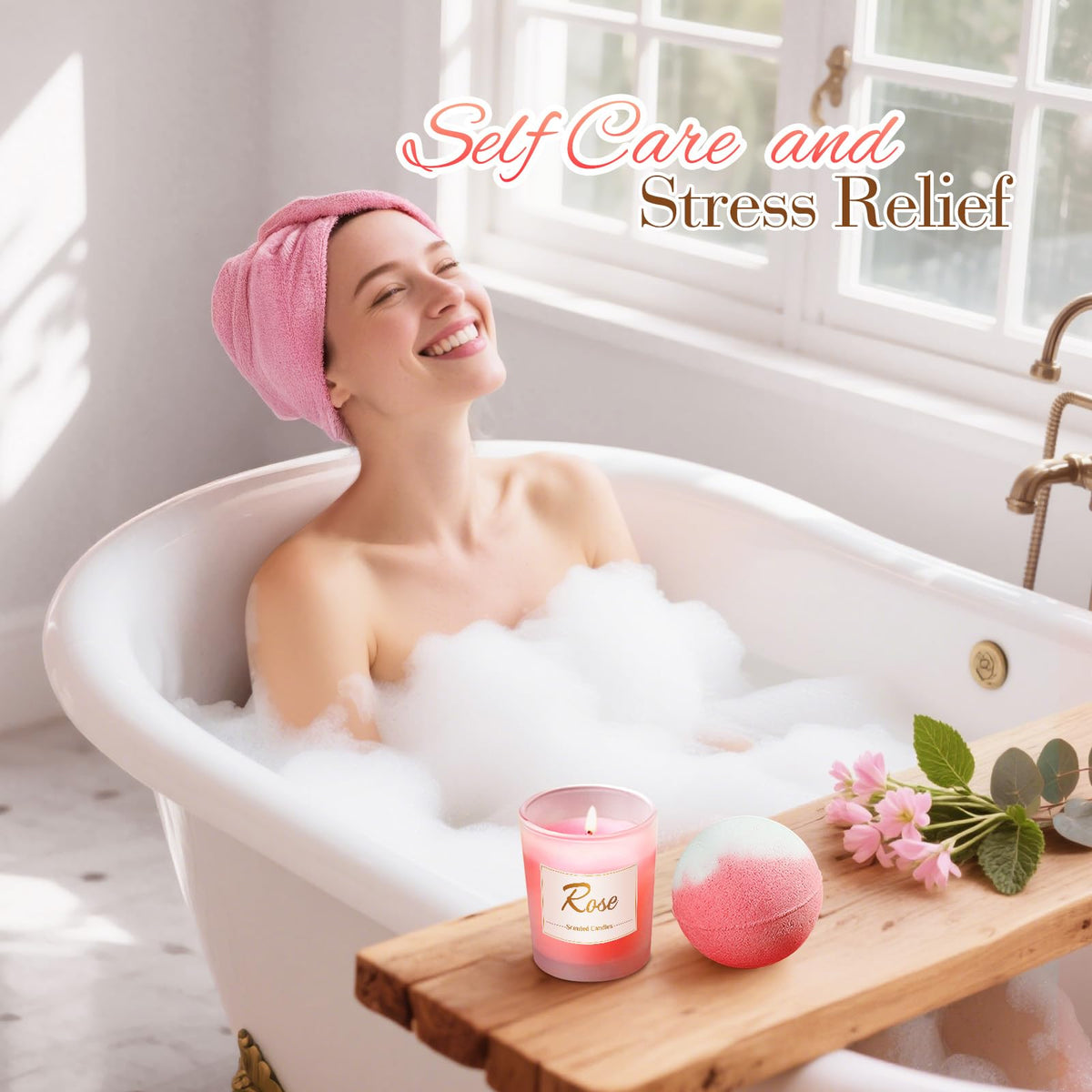 Eletorot bestie gift candle, cozy relaxation ambiance