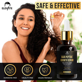 Elevate hair density visual results suggesting fuller, thicker-looking hair.
