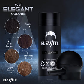 Elevate Hair removal with shampoo visual confirms easy cleansing after wear.