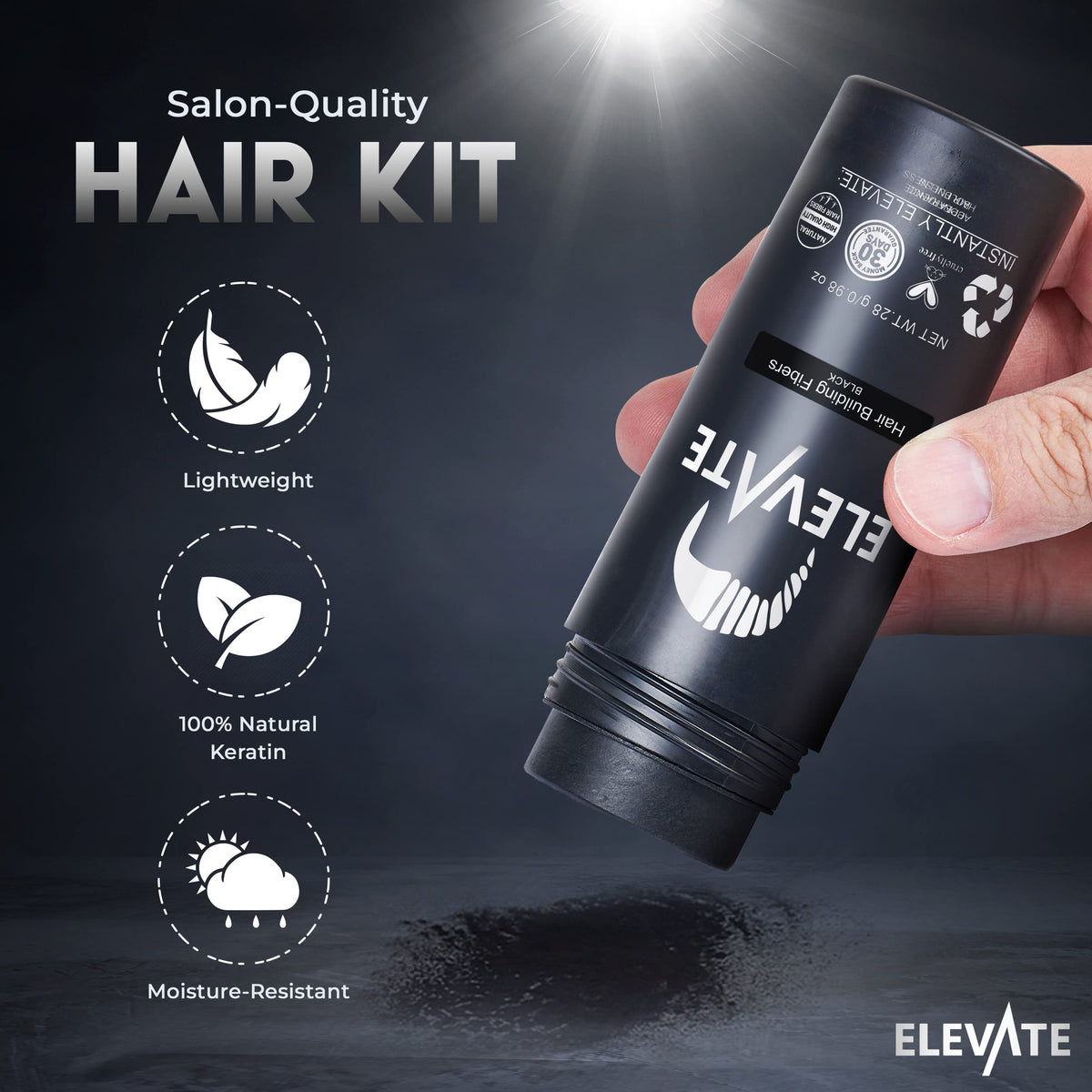 Elevate Hair edges and beards coverage shows versatile facial hair enhancement.
