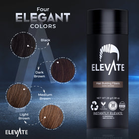 Elevate Hair Fibers suitable for men and women