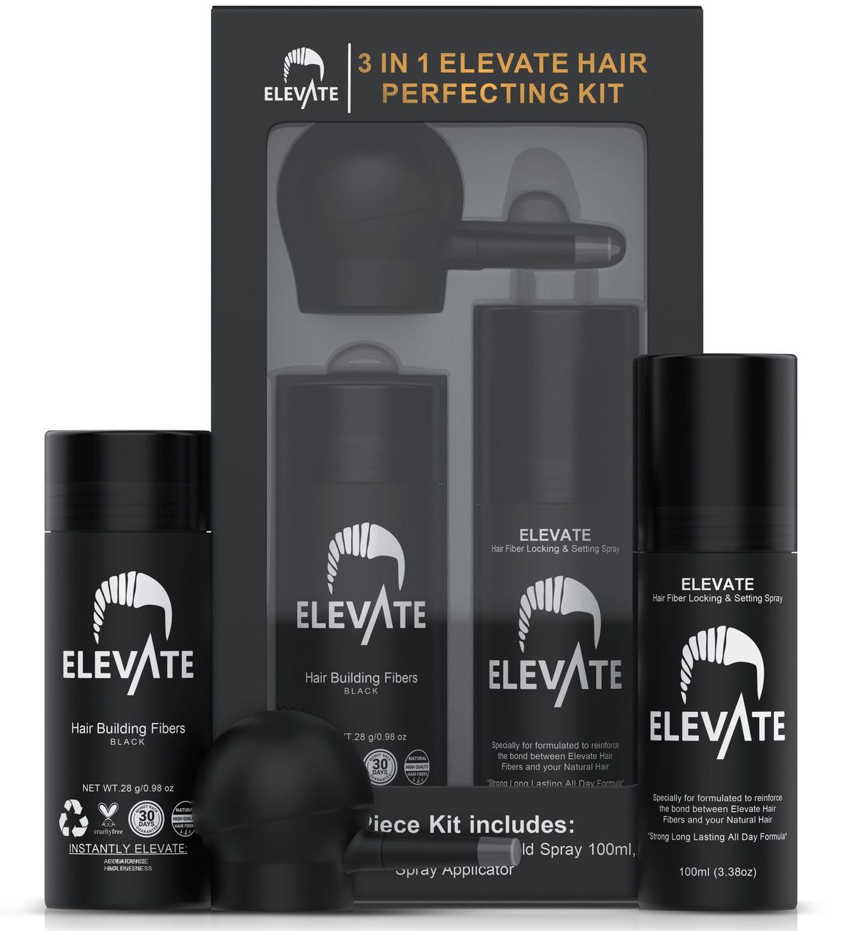 Elevate Hair Perfecting Kit daily-use setup for fast, reliable styling.