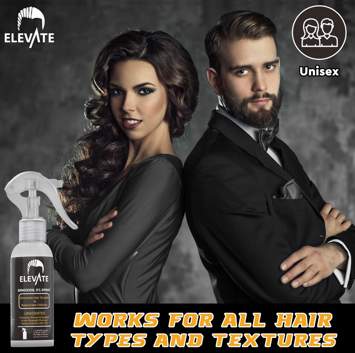 Elevate regrowth spray may boost fuller-looking hair over time.