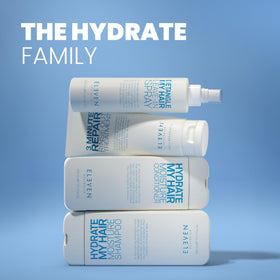 Eleven Australia Hydrate My Hair on-shelf—long-lasting hydration and shine