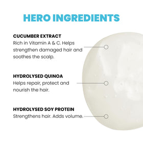 ELEVEN AUSTRALIA Hydrate My Hair shampoo lather action showcasing rich foam.