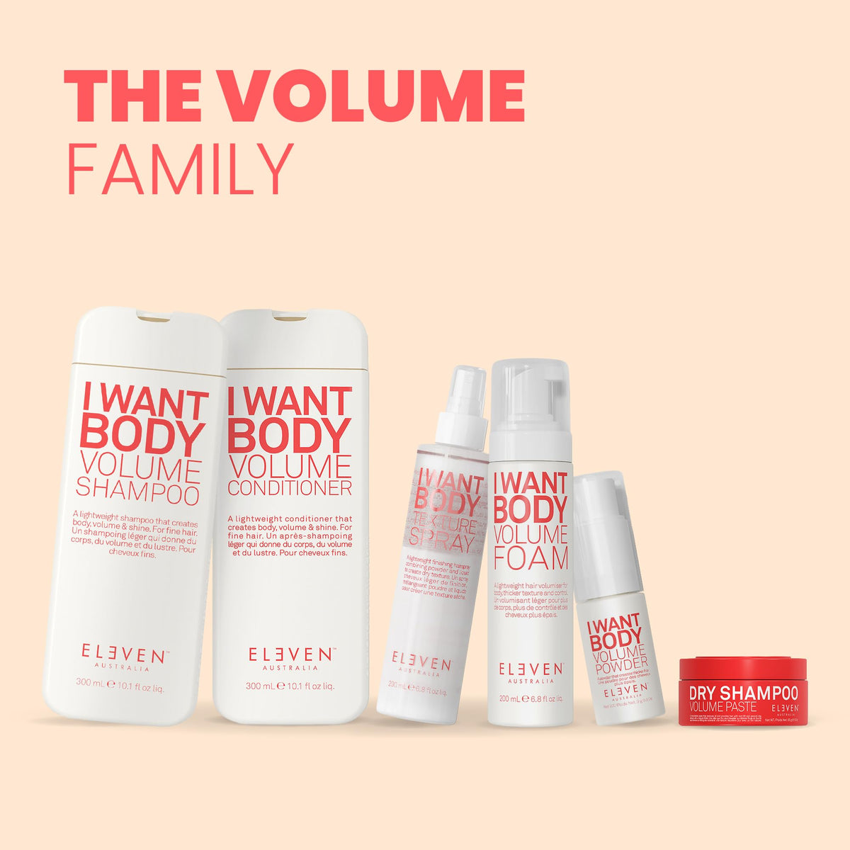 ELEVEN AUSTRALIA I Want Body Volume Powder ideal for fine hair seeking lift and texture.
