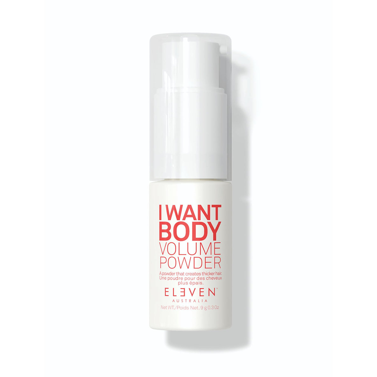 ELEVEN AUSTRALIA I Want Body Volume Powder with pump for easy, controlled application and lift.