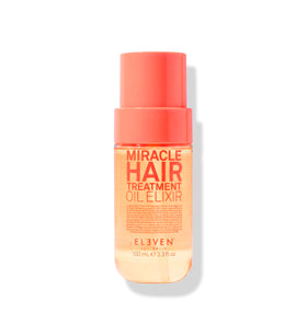 ELEVEN AUSTRALIA Miracle Hair Treatment Oil Elixir bottle ready to deliver radiant shine