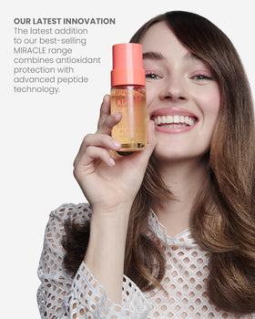 ELEVEN AUSTRALIA Miracle Hair Treatment Oil Elixir being poured for lightweight hydration