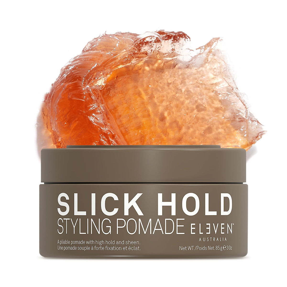 ELEVEN AUSTRALIA Slick Hold bottle showing high-shine wet-look finish