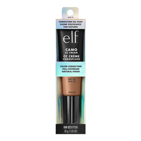 e.l.f. Camo CC Cream vegan cruelty-free badge on packaging