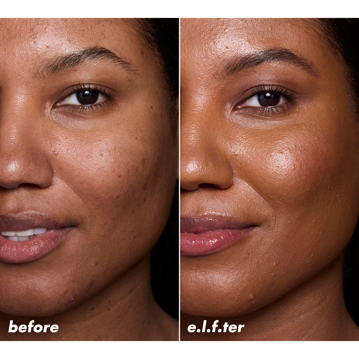 e.l.f. Halo Glow Liquid Filter creates a soft-focus, hydrated skin look