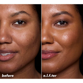 e.l.f. Halo Glow Liquid Filter creates a soft-focus, hydrated skin look