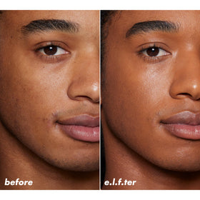 e.l.f. Halo Glow Skin Tint SPF 50 image highlights mineral protection.