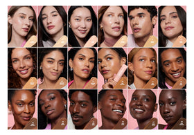 e.l.f. Halo Glow bottle highlights vegan and cruelty-free credentials.