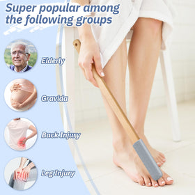 ELFRhino multi-function shower brush set suitable for travel and daily care.