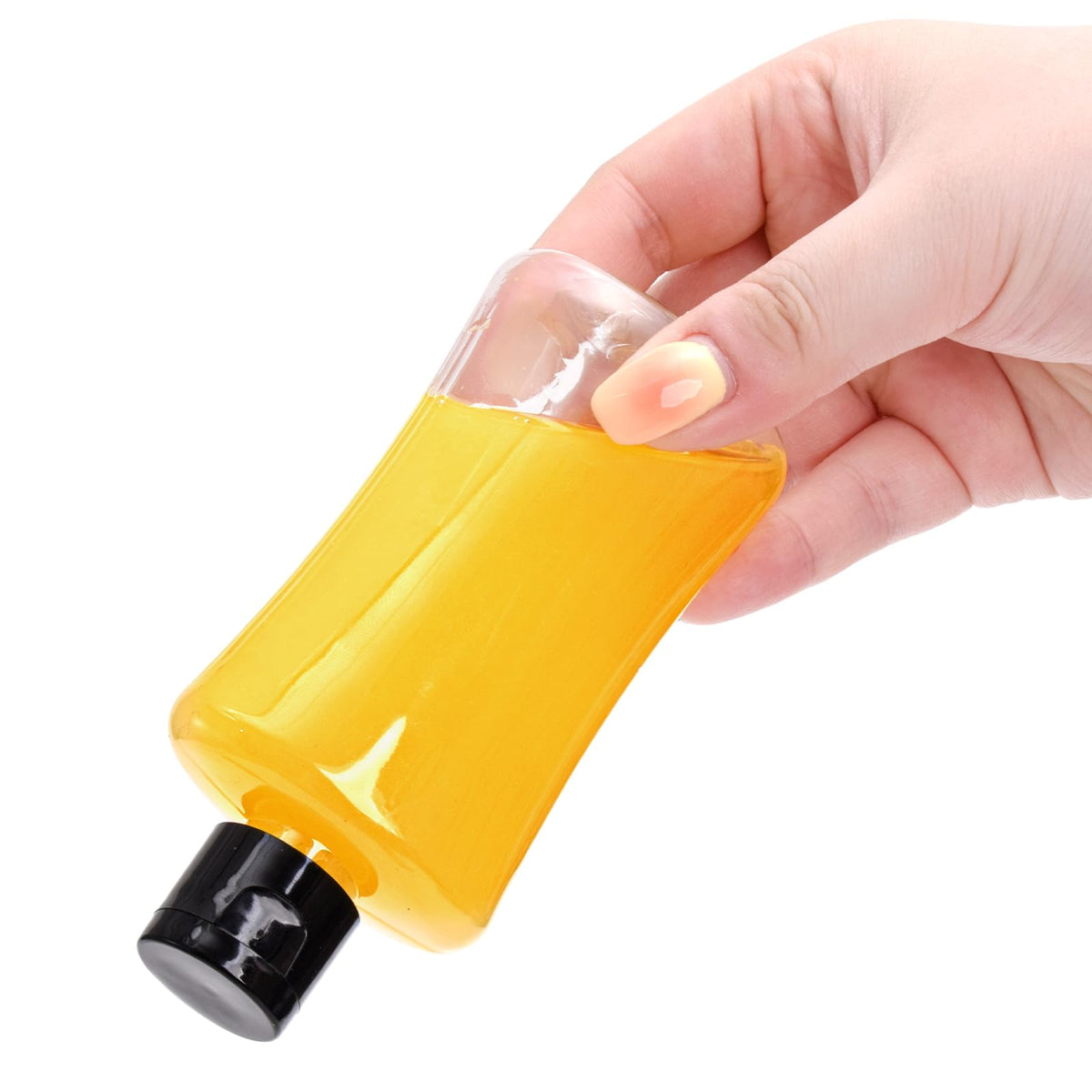 ELFULLY compact travel bottles fit in purses and backpacks for easy carry.