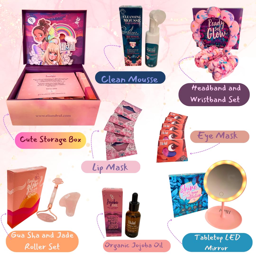 ELI&VAL Tween Gift Box college care vibe ready-to-ship for dorms