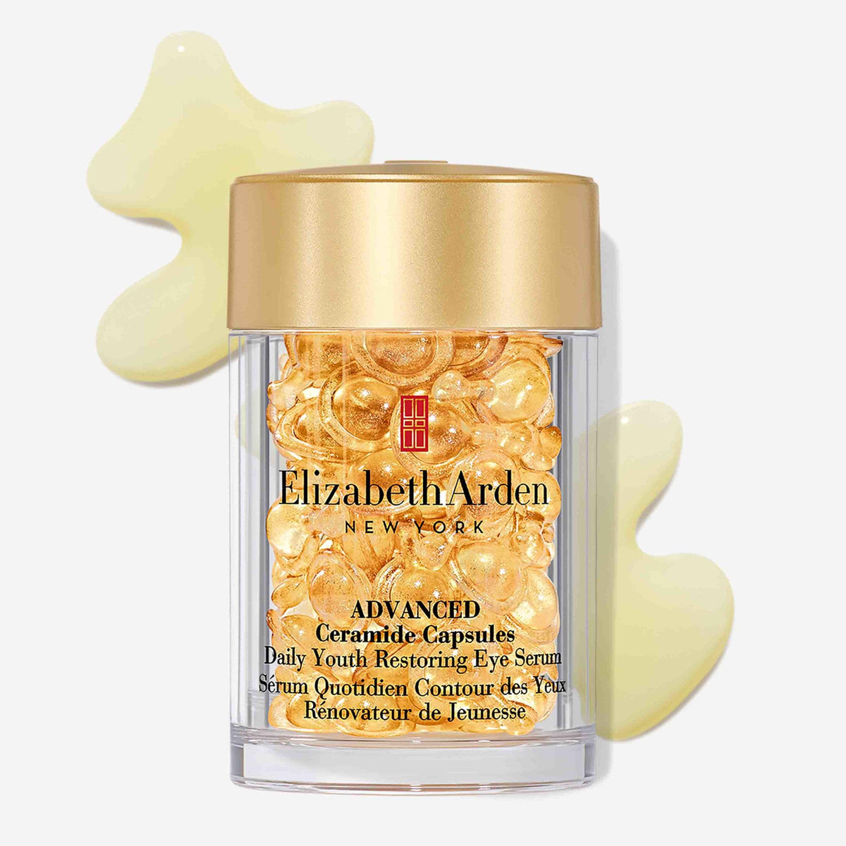 Elizabeth Arden Advanced Ceramide Eye Serum Capsules foil-pack showing freshness and potency