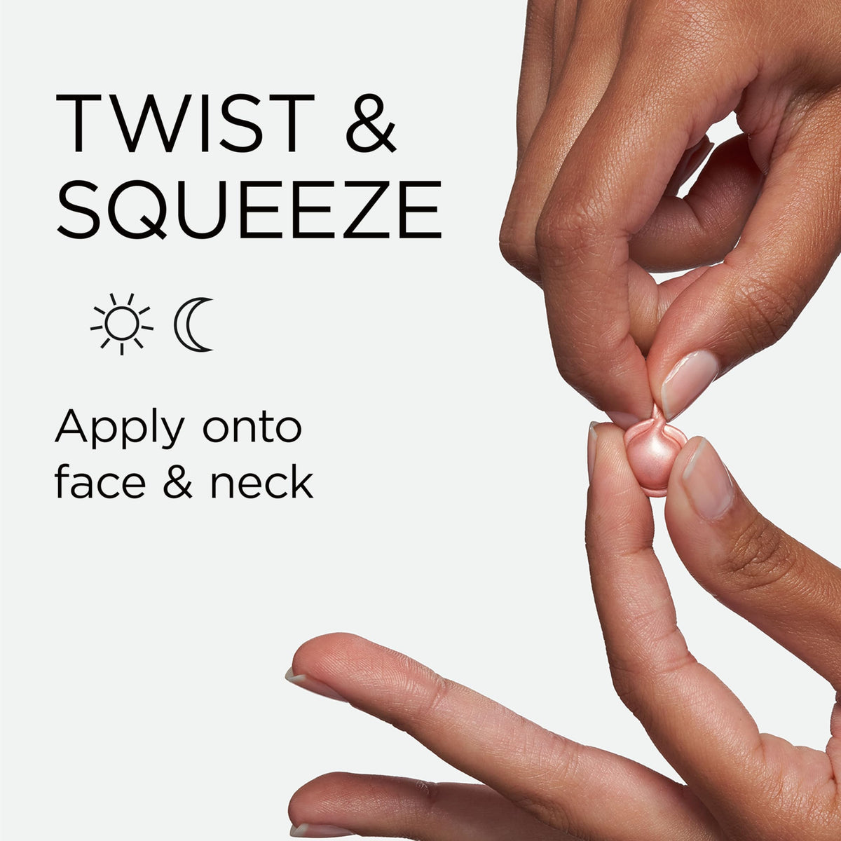 Elizabeth Arden application routine shot suggesting easy daily use.