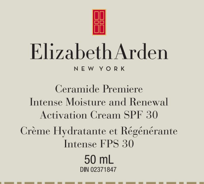 Elizabeth Arden Ceramide Premiere packaging shot for daily skincare routine.