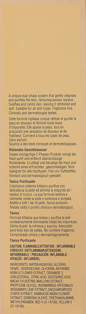 Elizabeth Arden Ceramide Purifying Toner packaging highlights fragrance-free formula.