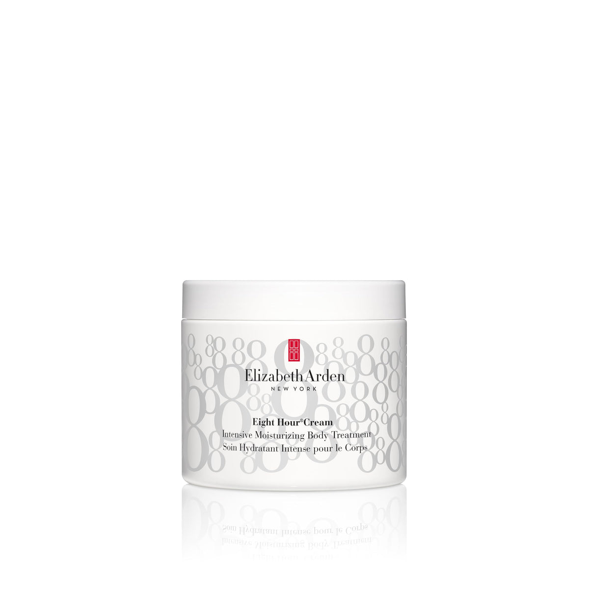 Elizabeth Arden Eight Hour Cream bottle pour demonstrates easy, mess-free application for instant hydration.