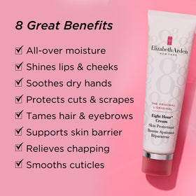 Cuticles treated with Elizabeth Arden balm for smoother nails