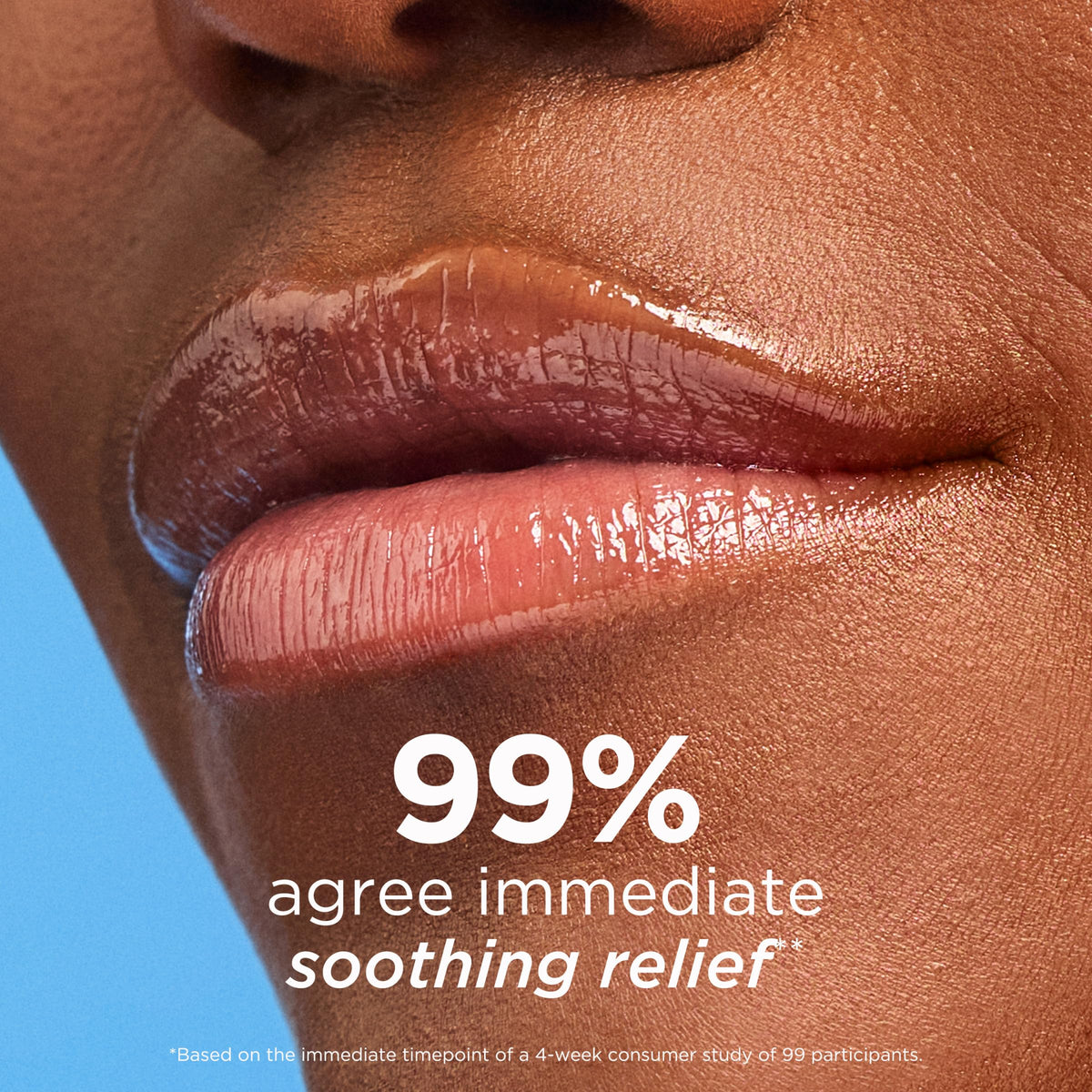 Elizabeth Arden Eight Hour Balm applying smoothly for instant lip comfort.