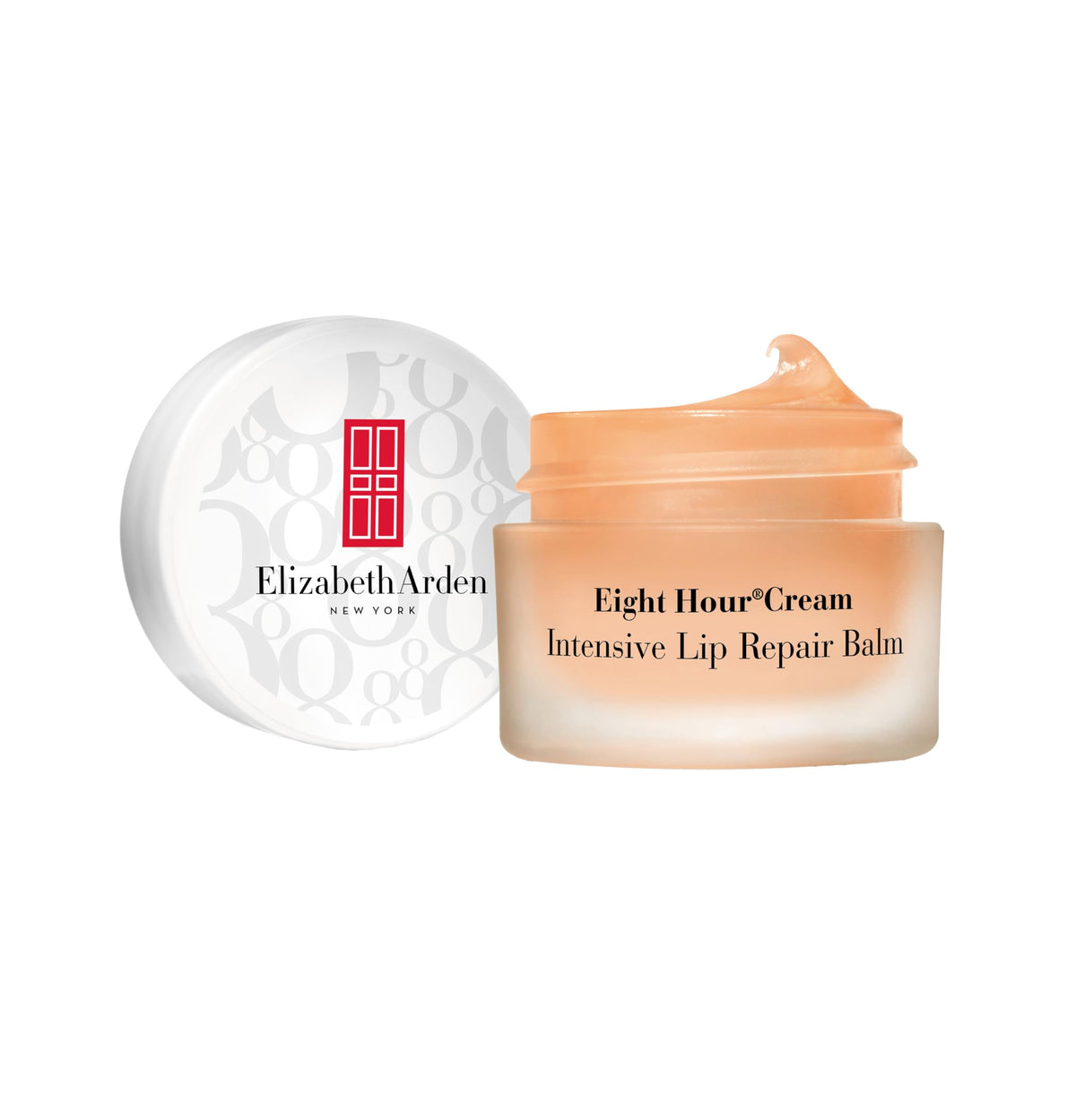 Elizabeth Arden Eight Hour Cream Intensive Lip Repair Balm bottle for long-lasting moisture.
