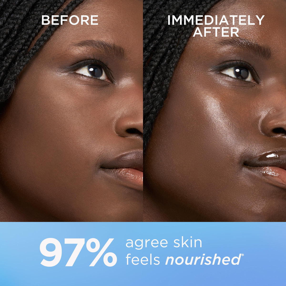 Eight Hour Cream on lips for hydration and subtle shine