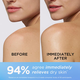 Elizabeth Arden Eight Hour Cream textured swatch highlights smoothing benefit for dry skin.