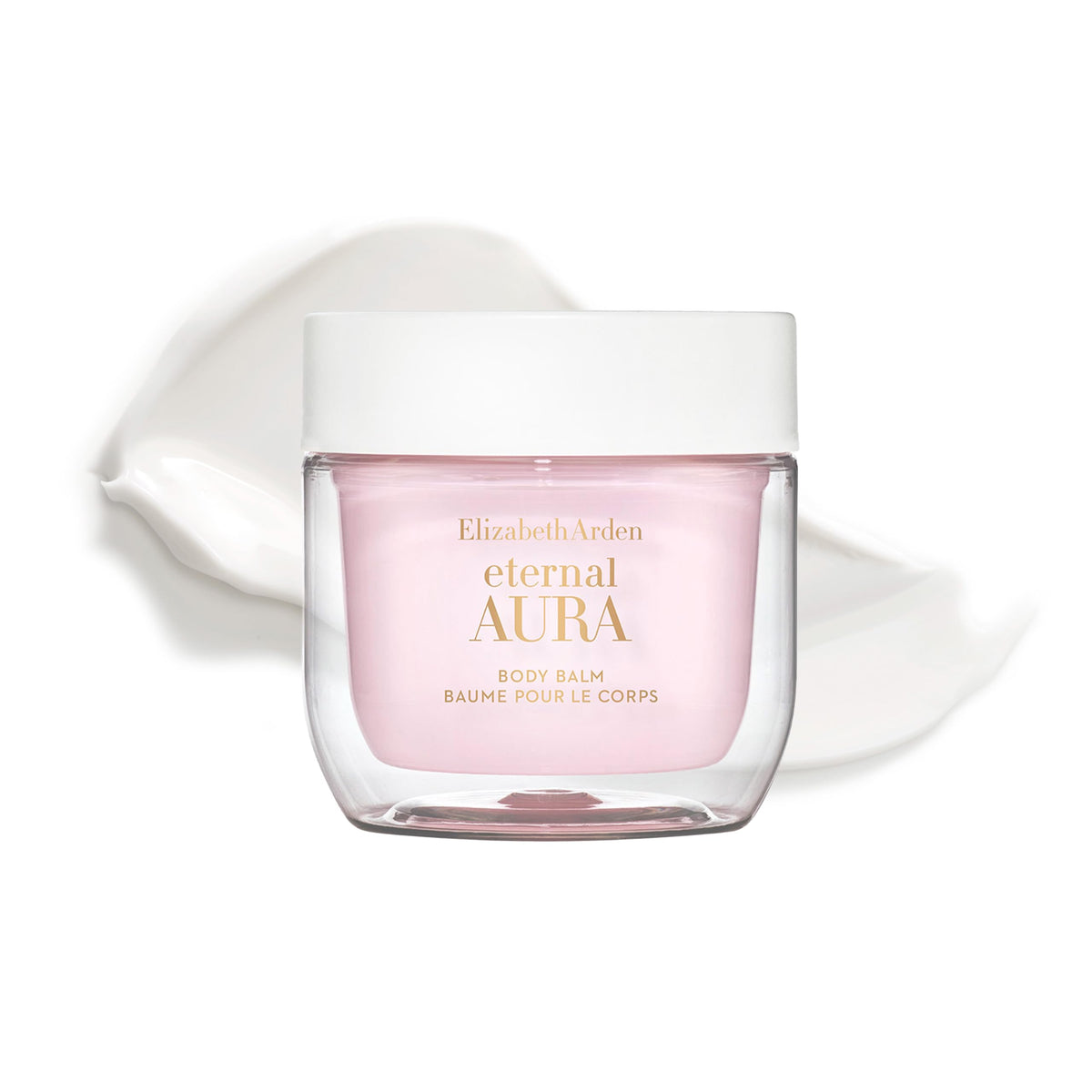 Application shot shows even, non-sticky coverage for the body balm.