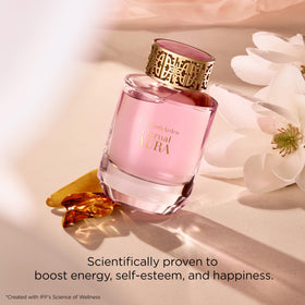 Elizabeth Arden Eternal Aura brand box on display for gifting