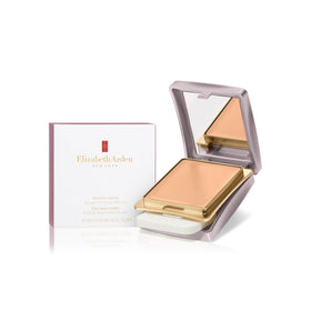Elizabeth Arden Flawless Finish compact with mirror for on-the-go touch-ups.