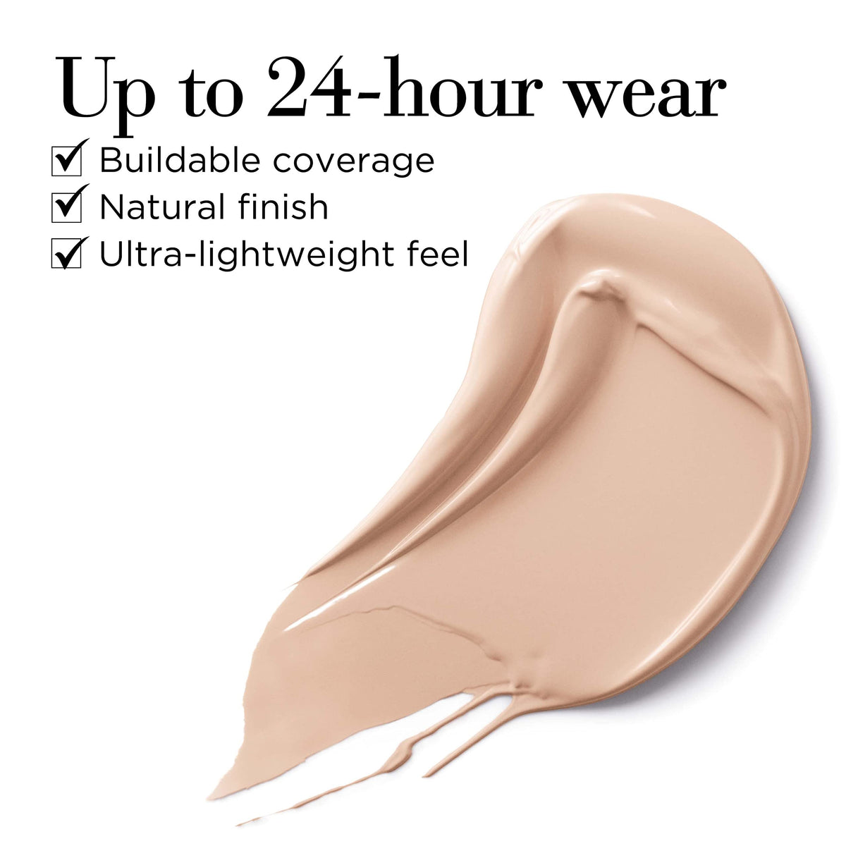 Elizabeth Arden Flawless Finish Concealer applicator gliding on evenly for smooth application.