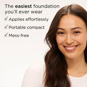 Elizabeth Arden Flawless Finish diamond powder detail for light-diffusing glow