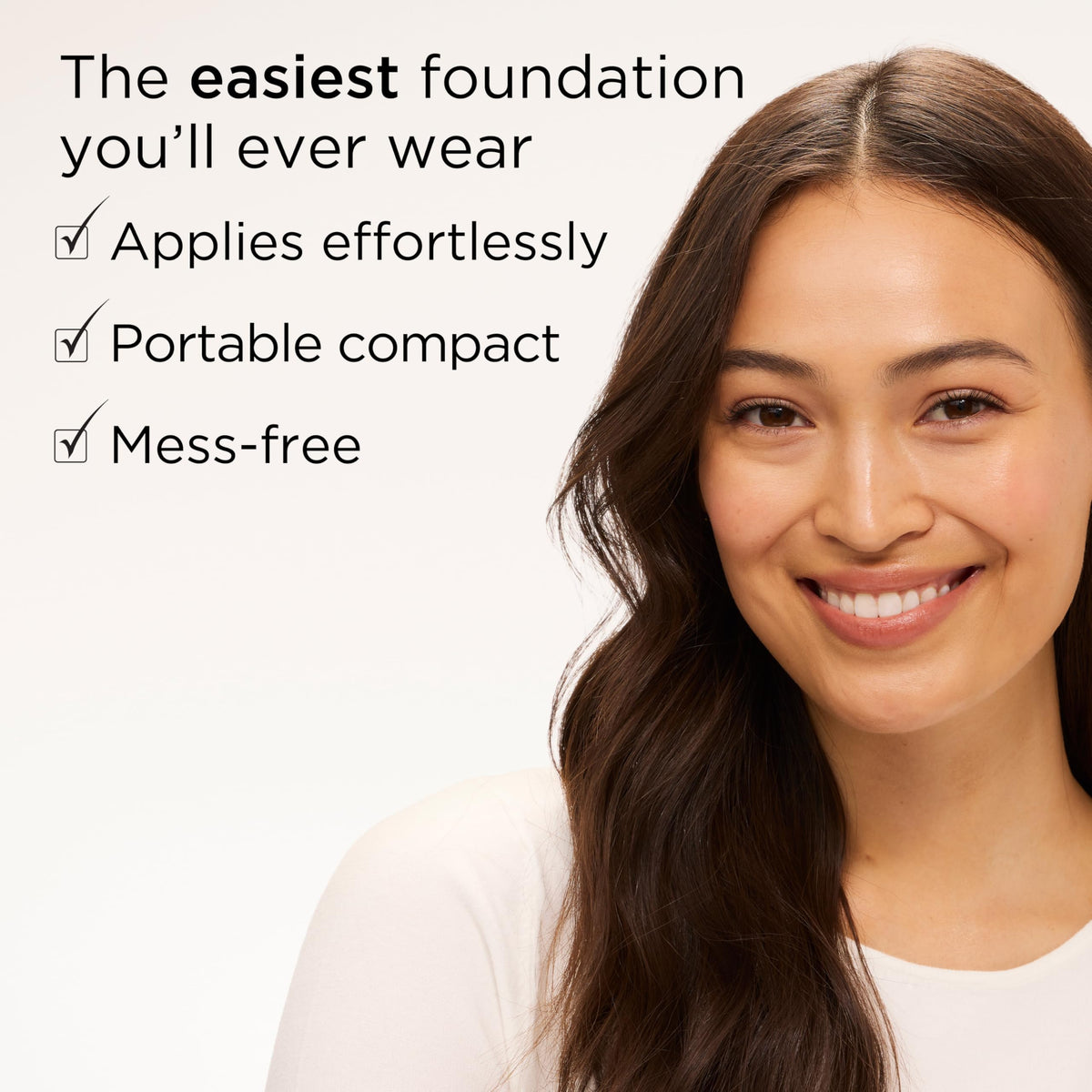 Elizabeth Arden Flawless Finish shade swatches show diverse options for many skin tones.