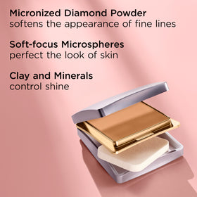Elizabeth Arden Flawless Finish travel compact for on-the-go use