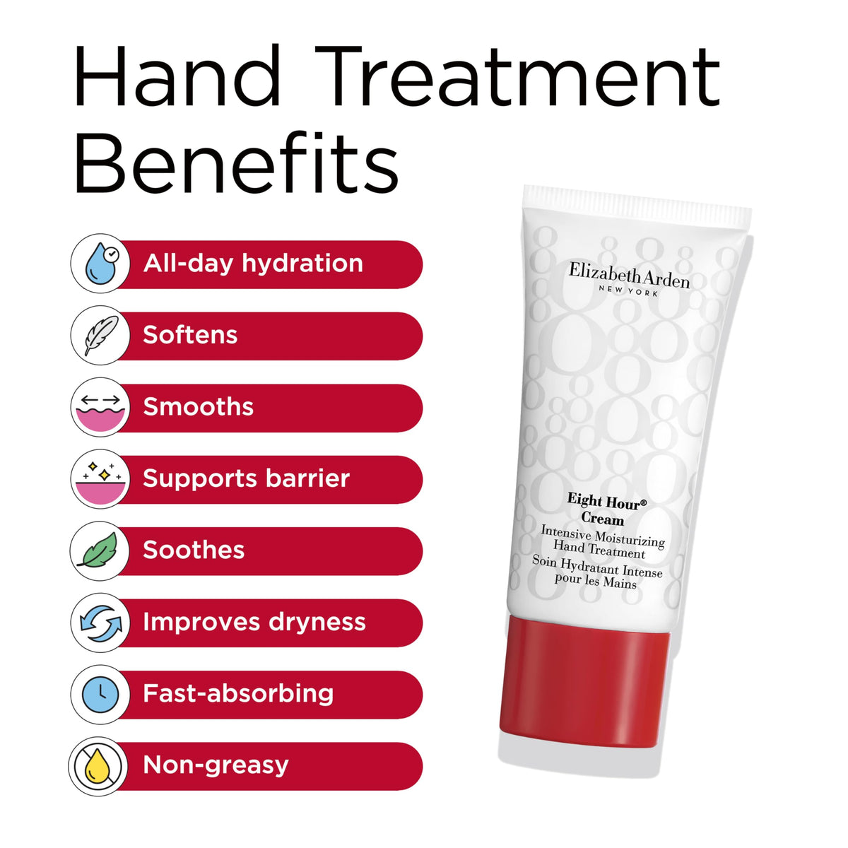 Hand Treatment hydrates dry skin for smoother hands
