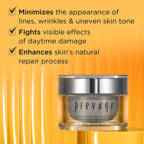 Elizabeth Arden Prevage dry skin hydration close-up with lush texture