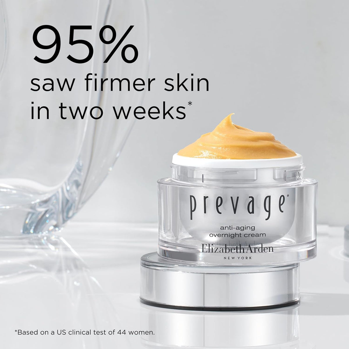 Elizabeth Arden Prevage idebenone technology close-up highlighting antioxidant protection
