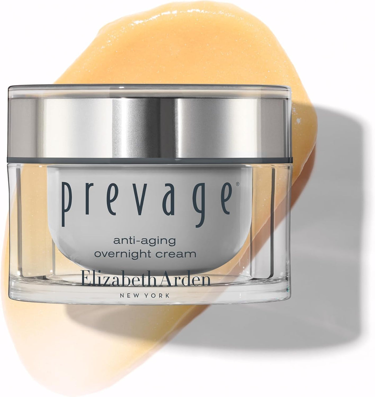 Elizabeth Arden Prevage night cream tube ready for nightly anti-aging care