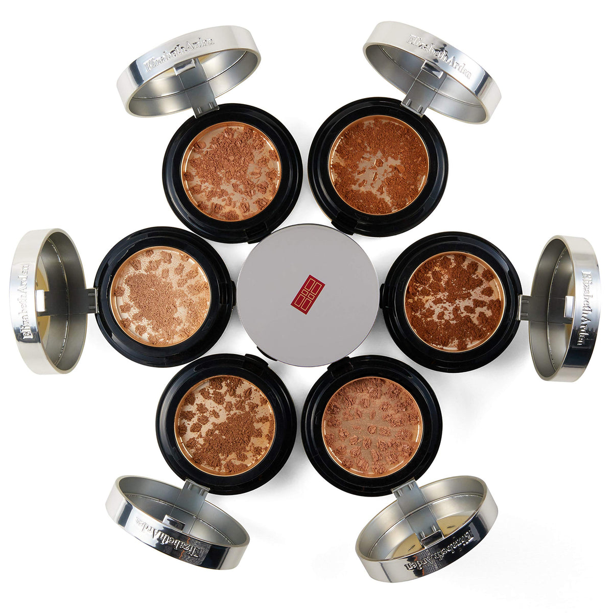 Elizabeth Arden Pure Finish Mineral Foundation on skin with a brightened, non-drying look.