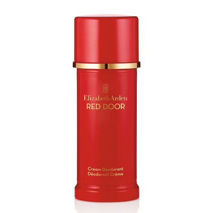 Elizabeth Arden Red Door Cream Deodorant bottle front view, elegant design and floral scent.