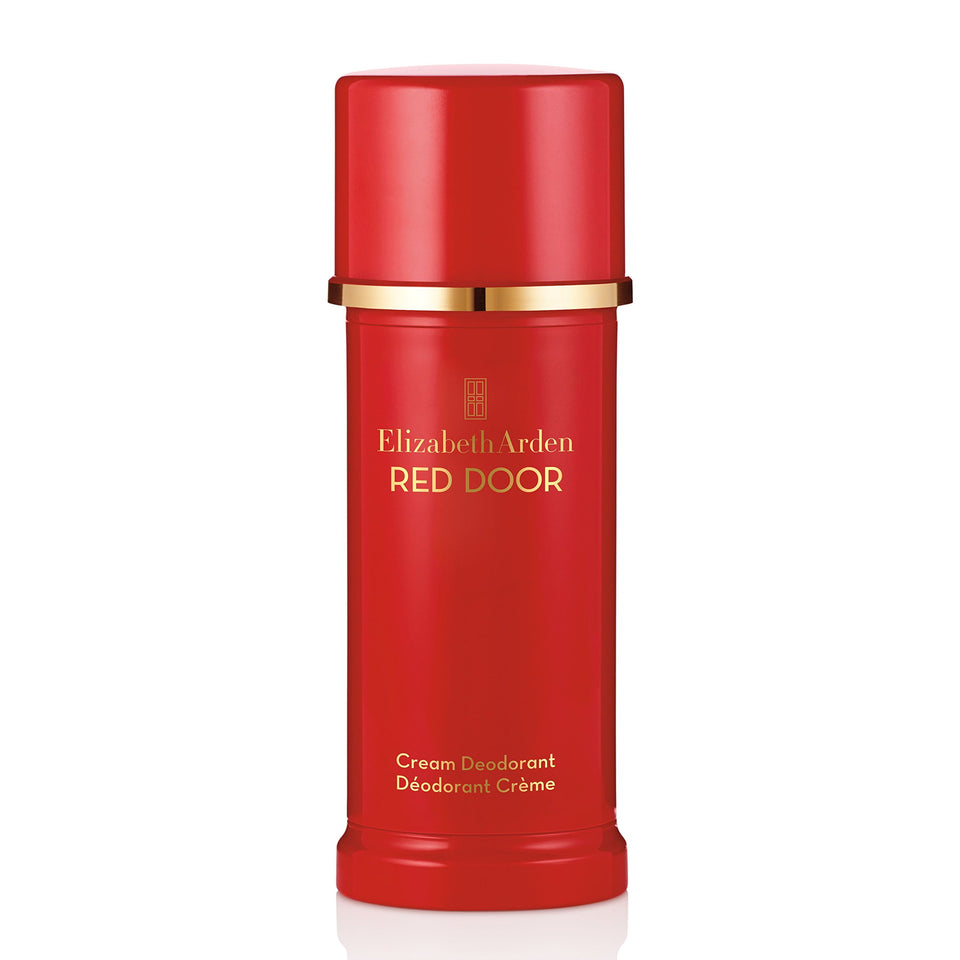Elizabeth Arden Red Door Cream Deodorant bottle front view, elegant design and floral scent.