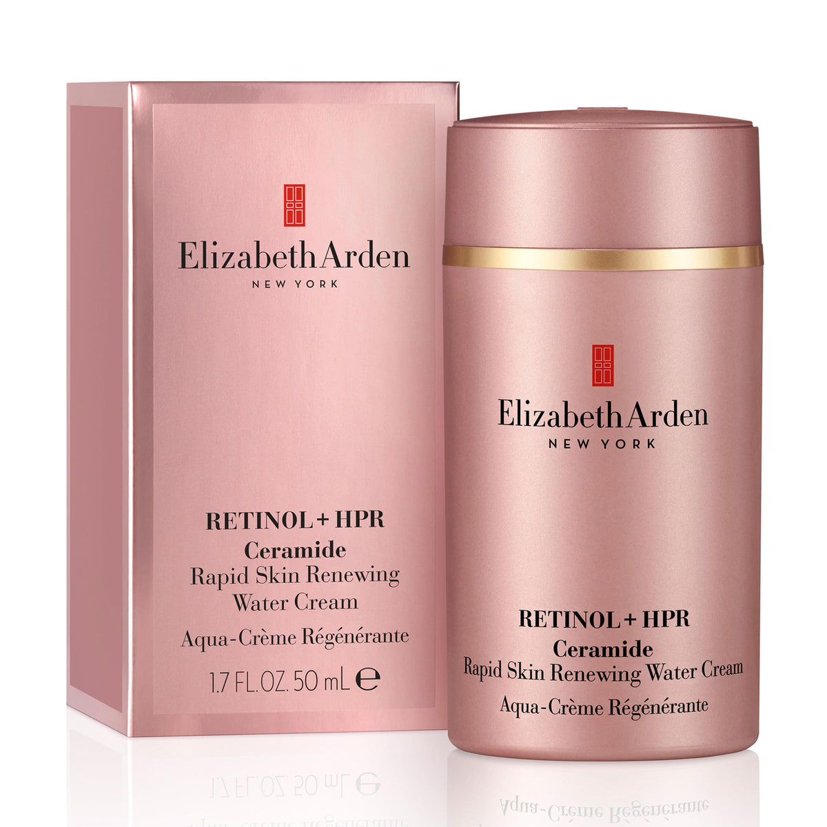 Elizabeth Arden Retinol + HPR Ceramide Water Cream bottle for daily hydration