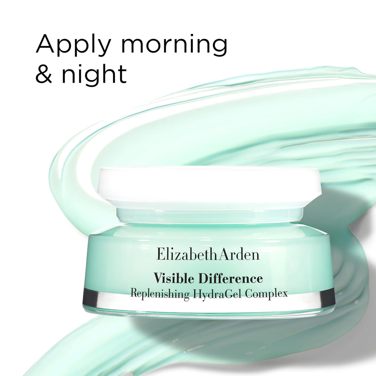 Elizabeth Arden Visible Difference HydraGel close-up focusing on refined pores