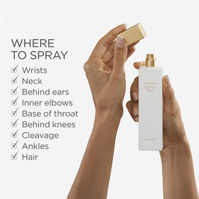 Elizabeth Arden White Tea EDP cap closeup with sophisticated cap design